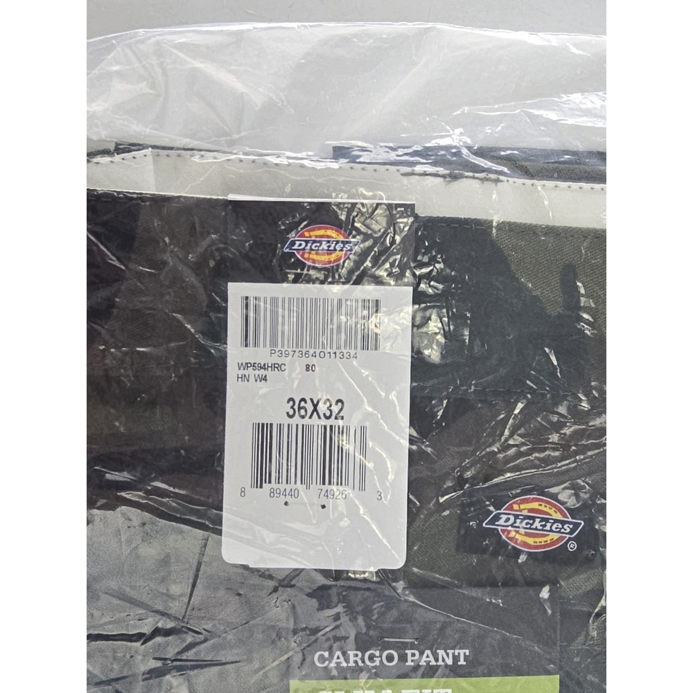 NWT Dickies Men's Cargo Camo Pants - Slim Fit Straight Leg (36x32) Flex Fabric - Picture 8 of 13